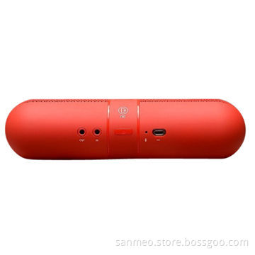 New 2014 pill mini Bluetooth speaker, wireless, FM radio for phone 4/5